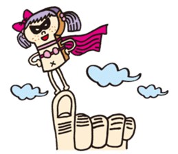 Toast Lady sticker #7666514