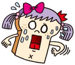 Toast Lady sticker #7666515