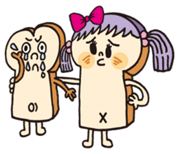 Toast Lady sticker #7666516