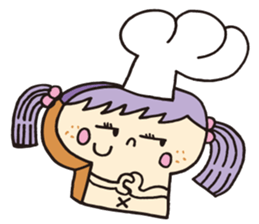 Toast Lady sticker #7666519
