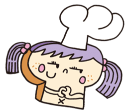 Toast Lady sticker #7666519
