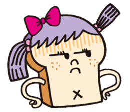 Toast Lady sticker #7666522