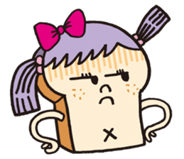 Toast Lady sticker #7666522