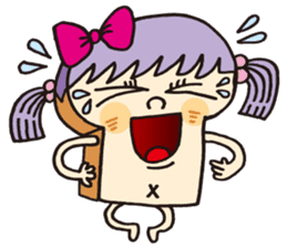 Toast Lady sticker #7666523