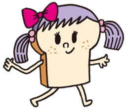 Toast Lady sticker #7666524