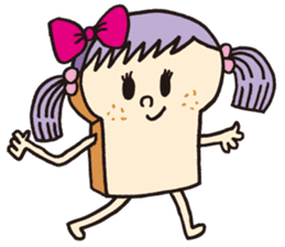 Toast Lady sticker #7666524