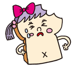Toast Lady sticker #7666532
