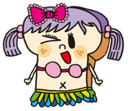 Toast Lady sticker #7666533