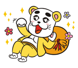 Lucky God came-Seven Lucky Cats sticker #7666560