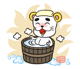 Lucky God came-Seven Lucky Cats sticker #7666565