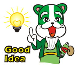 Lucky God came-Seven Lucky Cats sticker #7666575