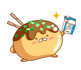 Mr takoyaki sticker #7666661
