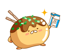 Mr takoyaki sticker #7666661
