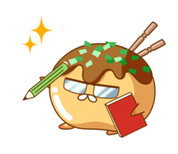Mr takoyaki sticker #7666662