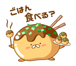 Mr takoyaki sticker #7666666
