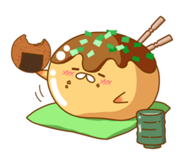 Mr takoyaki sticker #7666693