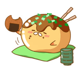 Mr takoyaki sticker #7666693
