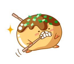 Mr takoyaki sticker #7666698