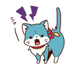 Three brothers of cat :3 sticker #7666826