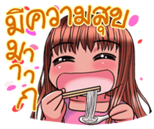 Kozaru chan Rak kan sticker #7667257