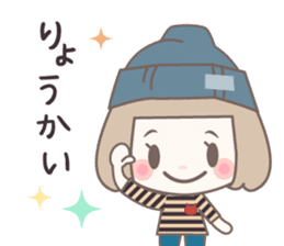 Yurufuwa girly stickers 2 sticker #7667500