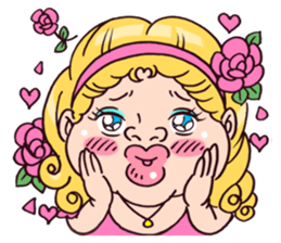 Pretty ugly Girls chat (English version) sticker #7667724