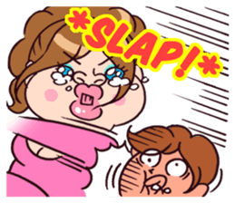 Pretty ugly Girls chat (English version) sticker #7667737