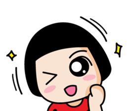 Watermelon Girl {^^} sticker #7668220