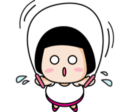 Watermelon Girl {^^} sticker #7668231