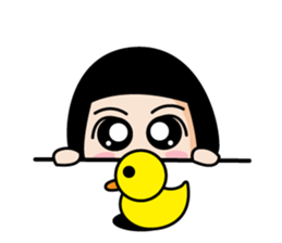 Watermelon Girl {^^} sticker #7668234