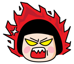 Watermelon Girl {^^} sticker #7668242