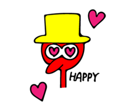 Drinking bird sticker #7668631