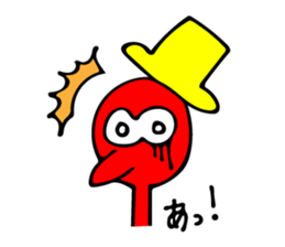 Drinking bird sticker #7668635