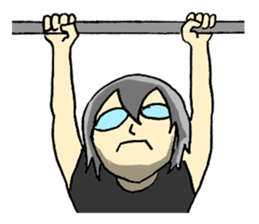 two frams of sports sticker #7671048