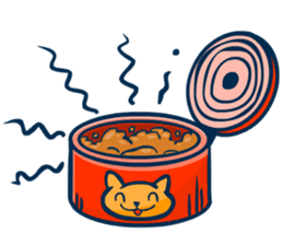 Idiot Cat sticker #7671144