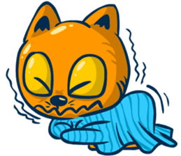 Idiot Cat sticker #7671146