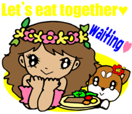 Hawaiian Family7 Love Message2 English sticker #7671274