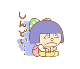 poor health YUMIKA sticker #7672014