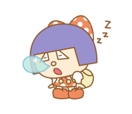 poor health YUMIKA sticker #7672016