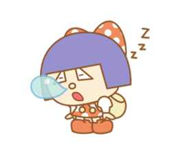 poor health YUMIKA sticker #7672016