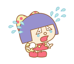 poor health YUMIKA sticker #7672017