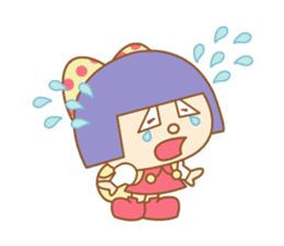 poor health YUMIKA sticker #7672017