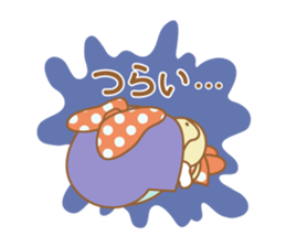 poor health YUMIKA sticker #7672021