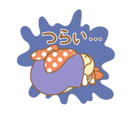 poor health YUMIKA sticker #7672021