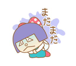 poor health YUMIKA sticker #7672023