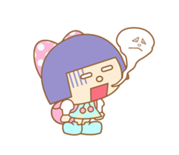 poor health YUMIKA sticker #7672025