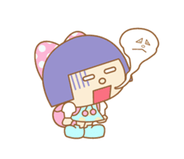 poor health YUMIKA sticker #7672025