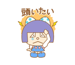 poor health YUMIKA sticker #7672028