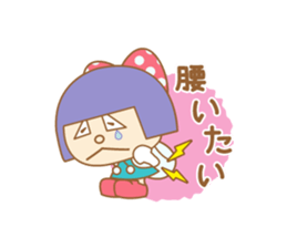 poor health YUMIKA sticker #7672030
