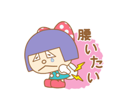 poor health YUMIKA sticker #7672030